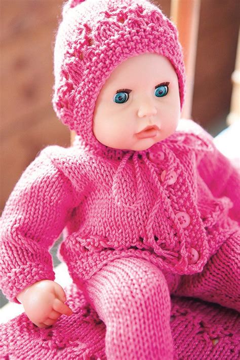 1m) of ribbing. . Free doll knitting patterns for beginners